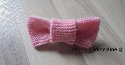 Noeud rose / Pink bow